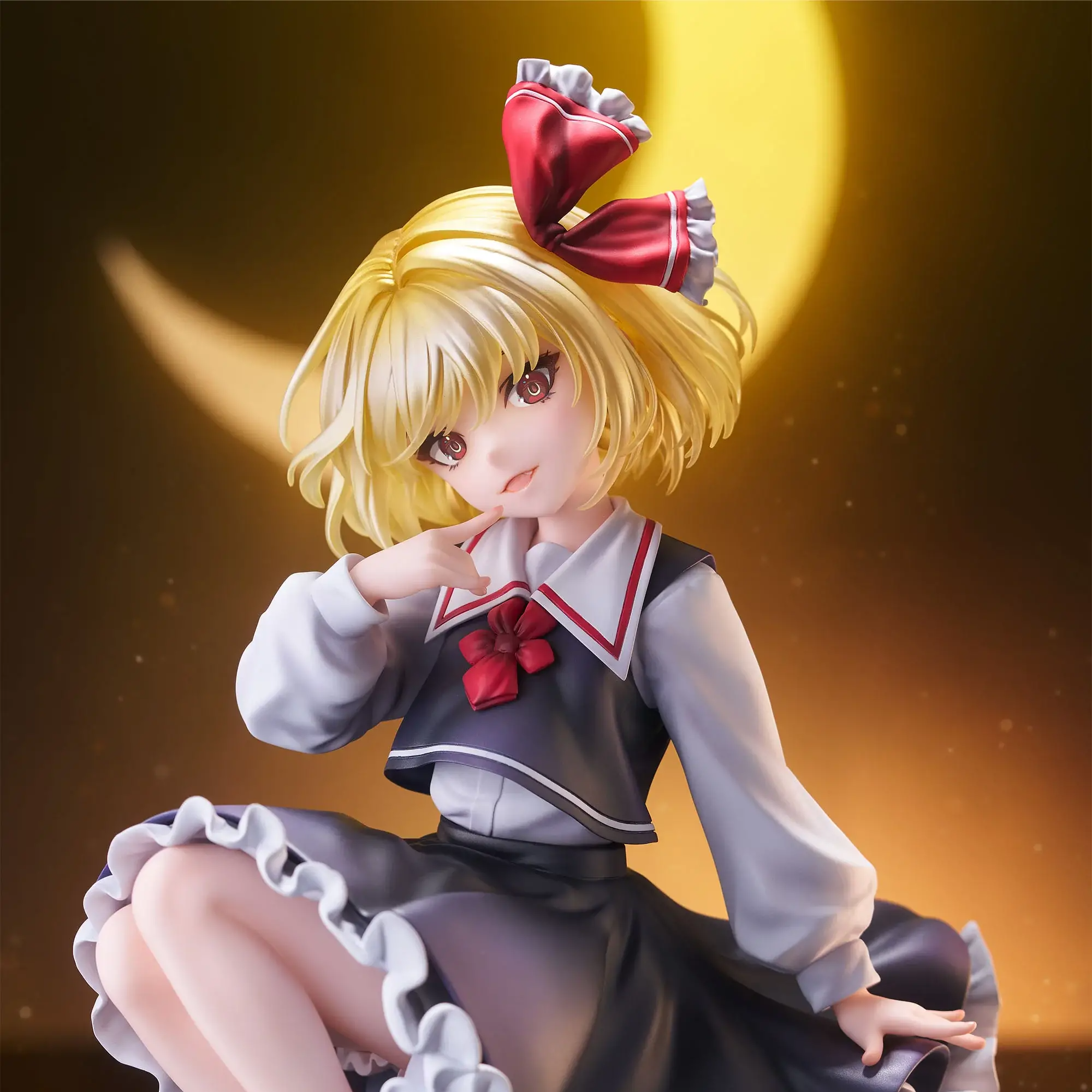 Figurine Rumia illustration by Uoozan de Touhou Project par F:NEX, échelle 1/7, hauteur 240 mm